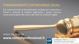 Finalmente arriva in Italia il finanziamento dei contenziosi legali