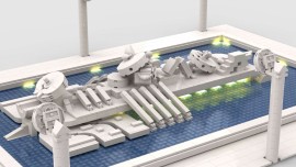 Continua la raccolta fondi per la Nave di Cascella ricostruita in mattoncini: il grande progetto di Franky Rebrick prende forma
