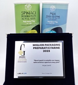 Ar.pa Lieviti vince con un nuovo pack il “Grocery&Consumi Awards 2024” di Tespi Mediagroup  