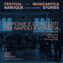 Sinfonie e concerti tra Napoli e Venezia. Accademia del Ricercare protagonista a Polcenigo del concerto in programma sabato 14 ottobre alle 20,30 nella chiesa di San Rocco.