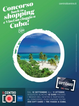 IL CENTRO lancia il concorso 'Back to Shopping'