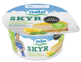 MILA presenta il nuovo SKYR CHEESECAKE AL LIMONE