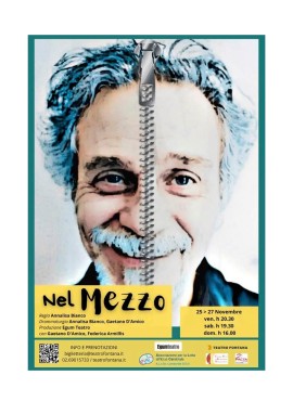 “Nel Mezzo” in scena a Milano. Come ne “Il Visconte dimezzato” il protagonista si ritrova diviso in due metà, ma questa volta a causa dell’ictus cerebrale
