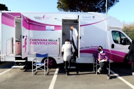 In calabria visite ed esami gratuiti di prevenzione grazie a “insieme siamo piÙ forti”, l’iniziativa di procter & gamble e komen italia, a sostegno della “carovana della prevenzione”