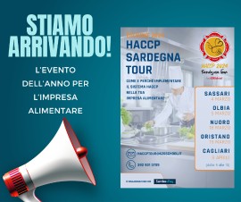 Parte l’evento dell’anno per la Sicurezza Alimentare con il HACCP Sardegna Tour 2024! 