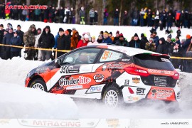 Rally: Tuuri, Trentin sale al secondo nella serie finnica
