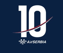 AIR SERBIA compie dieci anni