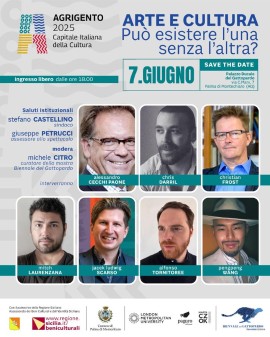 «Arte e Cultura. Può esistere l’una senza l’altra?» 