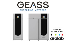 Nuovo portale Geass sulle camere climatiche Aralab
