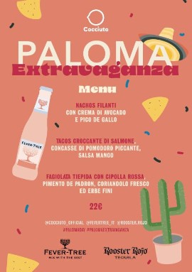 Paloma Day: Fever-Tree e Cocciuto presentano “Paloma Extravaganza”, una serata per celebrare l’iconico drink messicano con uno speciale pairing