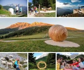 Val d’Ega: 6 gite facili, panorama incluso 