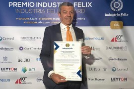 La Chimet insignita del premio Industria Felix