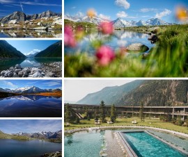 Full immersion nell’acqua di montagna
