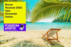 Bonus Vacanze 2023: Inps Domanda Online