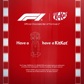 KITKAT è lo snack di cioccolato ufficiale della F1®