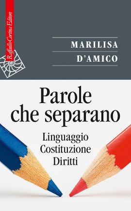 Parole che separano, il libro di Marilisa D'Amico, edito da Raffello Cortina Editore 