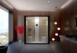 +180, una cabina doccia doppia che non conosce paragoni