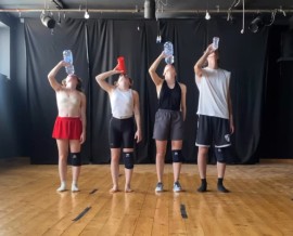 NON HO CHIESTO (IO) DI VENIRE AL MONDO a INTEATRO FESTIVAL 2024. Coreografe ed interpreti Alessandra e Roberta Indolfi