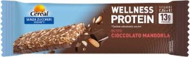Novità Céréal senza zuccheri: Barretta WELLNESS PROTEIN gusto CIOCCOLATO MANDORLA