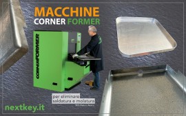 Corner Former per lamiere integrate con pannellatrici e piegatrici automatiche