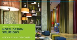Hotel Design Solutions: il Corso di Alta Formazione per progettare spazi dedicati all’ospitalità seguendo le nuove esigenze igienico-sanitarie ai tempi del COVID 19