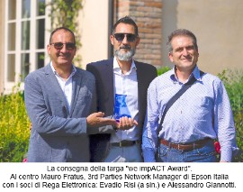 Con il premio we impACT,  Epson incorona il Centro di Assistenza più virtuoso 