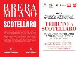 A Matera 30 Artisti dell’Accademia Di Brera-Milano