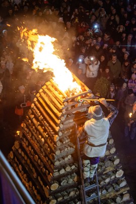 Nella città del Monte Amiata ogni anno si celebra un rito ancestrale unico e ricco di magia