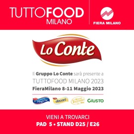 Il Gruppo Lo Conte protagonista a TuttoFood 2023