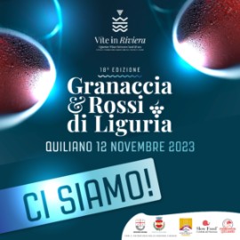 Quiliano si tinge di Granaccia & Rossi di Liguria dal 10 al 12 novembre 2023