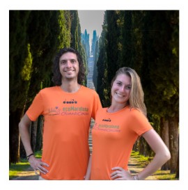 Calda e luminosa come il sole la T-shirt Diadora della 16^ EcoMaratona del Chianti Classico