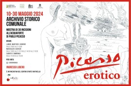 Tredicesima edizione del Festival delle Culture a Palermo, all’Archivio Storico Comunale la mostra “Picasso erotico”  del “Centro d’arte Raffaello” a cura di Massimiliano Reggiani