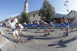 Skiroll mondiale in Val di Fiemme. La nazionale azzurra si fa in tre
