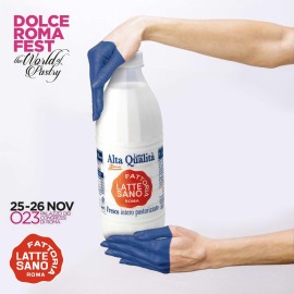  DOLCE ROMA FEST - The World of Pastry. Allo stand Latte Sano un programma fitto di degustazioni con grandi nomi del panorama culinario e dolciario