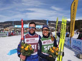 Biathleti ok alla dobbiaco-cortina. Montello e Sanfilippo fanno centro