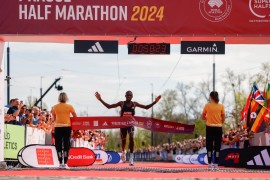 Mezza maratona di Praga, vittoria con record di gara per il campione keniano Sawe