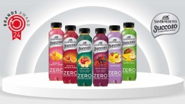 San Benedetto Succoso Zero trionfa ai Brands Award 2024