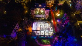 OLEV a Sanremo per illuminare la sala ricevimenti di Oltre il Festival a Villa Nobel