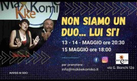 Non siamo un duo... lui sì!