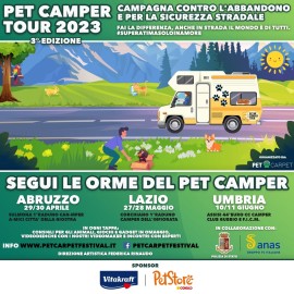 Pet Camper Tour fa tappa nel Lazio. A Corchiano, in occasione del Primo Raduno 