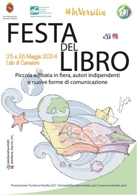 Festa del Libro a Lido di Camaiore sabato 25 e domenica 26 maggio