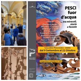 Il ManodOpera espone nella mostra “Pesci fuor d’acqua... tra miracoli, storie e facezie”