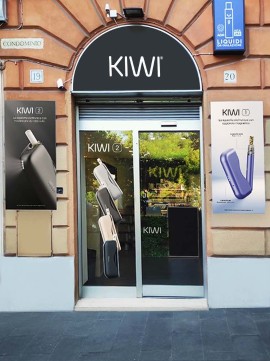  KIWI VAPOR annuncia una nuova apertura a Roma 