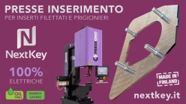 Presse di inserimento per prigionieri e inserti filettati in acciaio inox