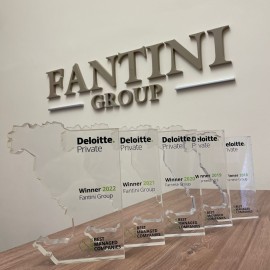 A FANTINI GROUP il Best Managed Companies Award '22 di Deloitte è la quinta volta, entra nel Circuito Internazionale 