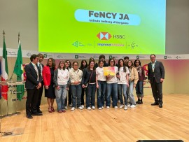 FENCY sbaraglia il campo, Scuola Imiberg trionfa a Milano alla Competizione regionale d’Impresa