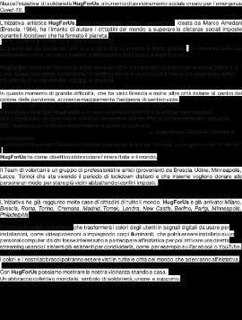 HugForUs - abbracci virtuali contro il lockdown