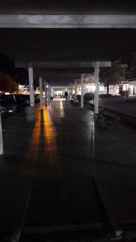 Il buio domina la città, Cesare Diana lancia l'allarme: 