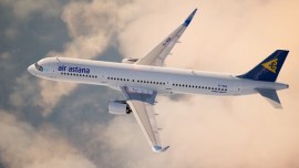Volo diretto Air Astana Londra - Almaty: uno dei voli Airbus A321LR più lunghi al mondo