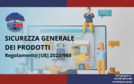 Sicurezza generale dei prodotti